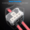 1 In 4 Out Power Ground Distribution Block 024 Gauge Input Gauge Output For Car Audio Amp And Stere 5