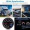 Color LED Pointer Turbo Boost Gauge Universal Car Digital Pressure Meter For Accurate Turbo Monitor 6