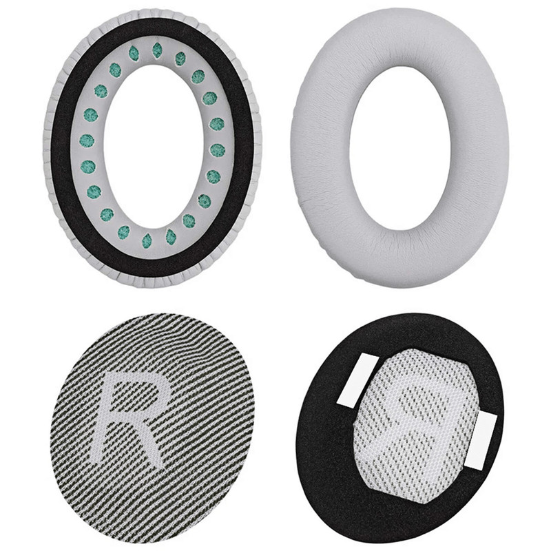 Earpad Replacement Cushions For Bose Quiet Comfort Headphones Premium Leather Ear Pads For OverEar  5