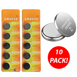 lithium battery pack for remote & button cell watch, replacement batteries with long shelf life