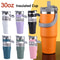 30oz Vacuum Insulated Cup DoubleLayer Stainless Steel Water Bottle For Hot Cold Drinks 0