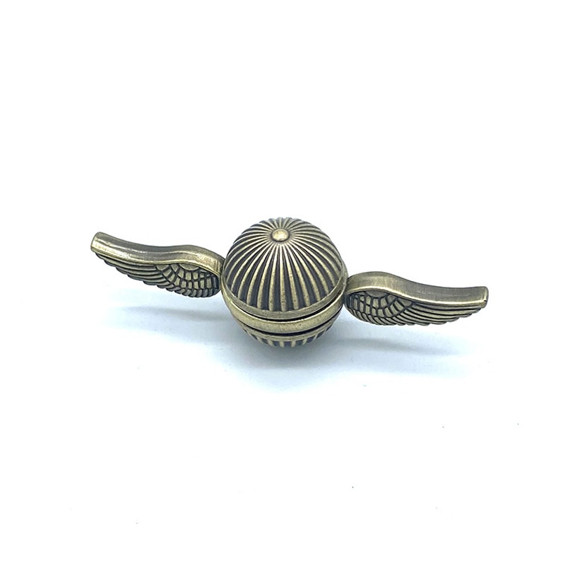 Metal Fidget Spinner Gyroscope – EDC Stress Relief Desk Toy for Adults & Kids | Stackable, Silent, Long Spin