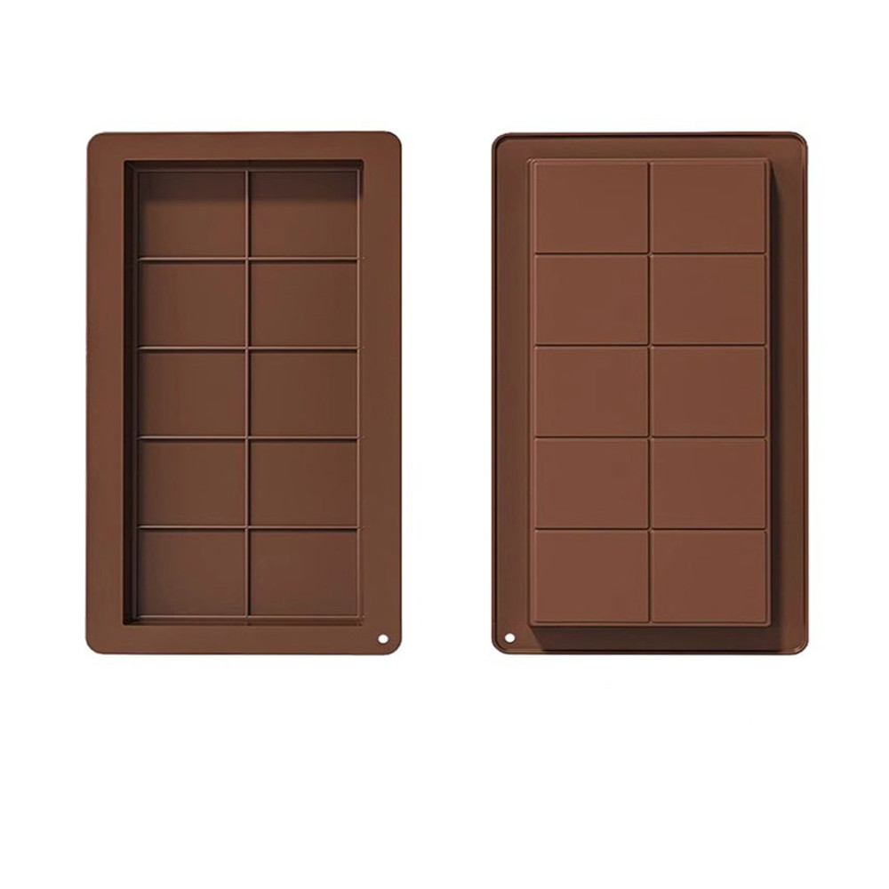 Food Grade Silicone Chocolate Bar Mold Professional Rectangular Candy Making Mold For Homemade Trea 7