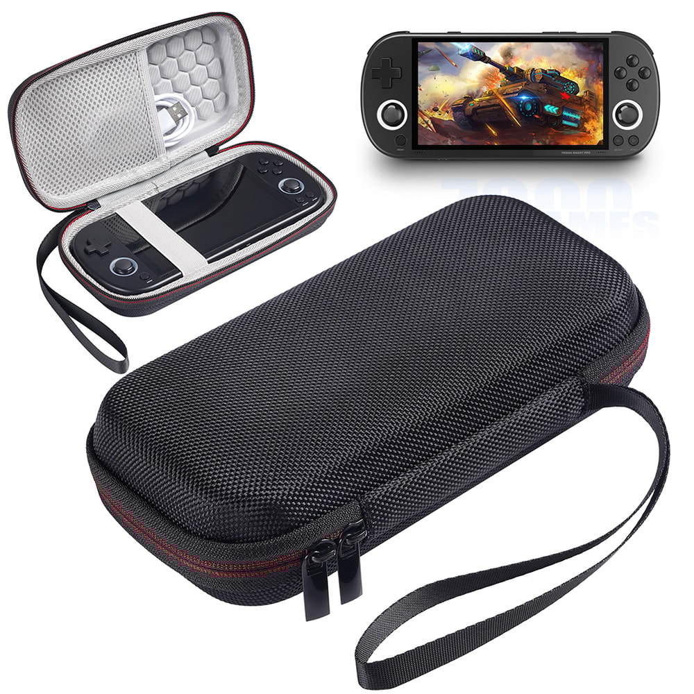 Portable Shockproof EVA Travel Case with Mesh Pocket for Gadgets