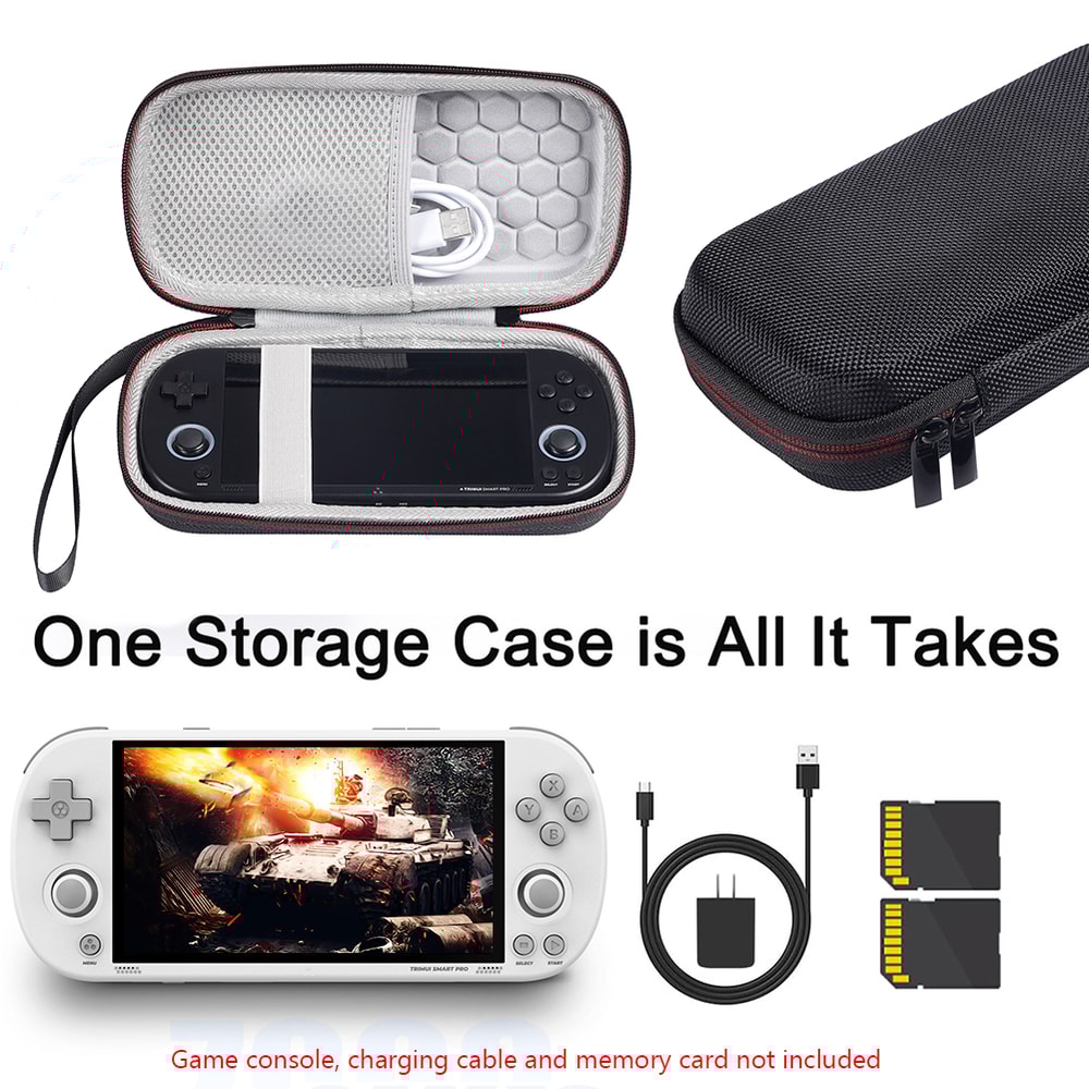 Portable Shockproof EVA Travel Case with Mesh Pocket for Gadgets