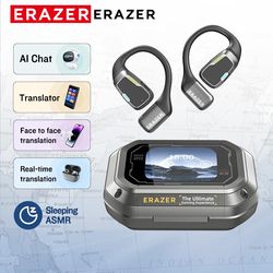 lenovo erazer xp6 wireless ai earphones, bluetooth 5.4 with sleep mode, asmr, and diy equalizer app for office & travel