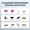 Shielded Cat6 Ethernet Cable 1000Mbps HighSpeed RJ45 Network Cable For Gaming Streaming PC PS5 Xbox 4