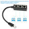 RJ45 1 To 2 1 To 3 Port Splitter Connector Cat5 Cat6 Cat7 LAN Ethernet Adapter For Network Extensi 3
