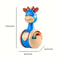 Fawn Sliding Tumbler Toy Baby Rattle With Sound Educational Early Learning Gift For Infants Toddle 5