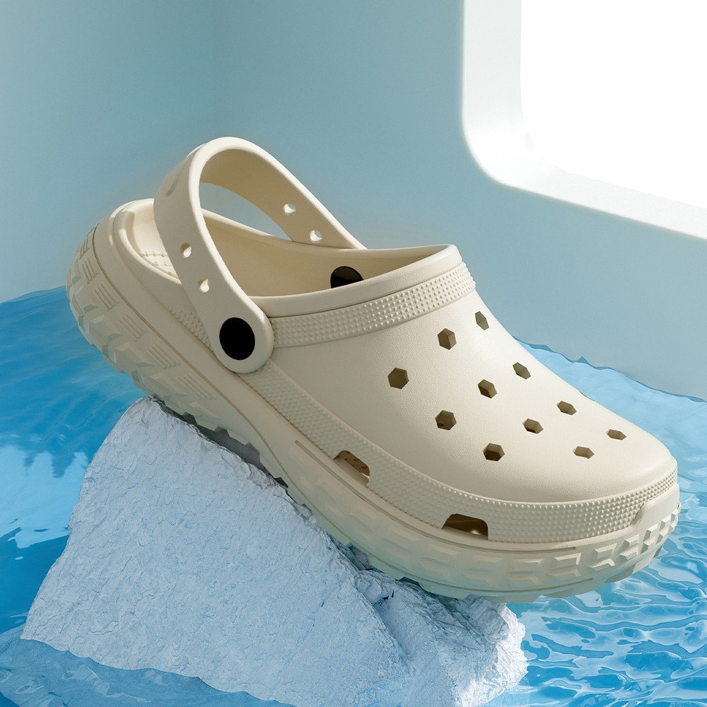 Breathable Summer Hole Shoes For Men  Women Lightweight  Comfortable Beach Slippers For Hot Weather 1
