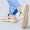 Breathable Summer Hole Shoes For Men Women Lightweight Comfortable Beach Slippers For Hot Weather 4