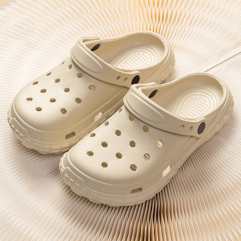 Breathable Summer Hole Shoes For Men  Women Lightweight  Comfortable Beach Slippers For Hot Weather 11