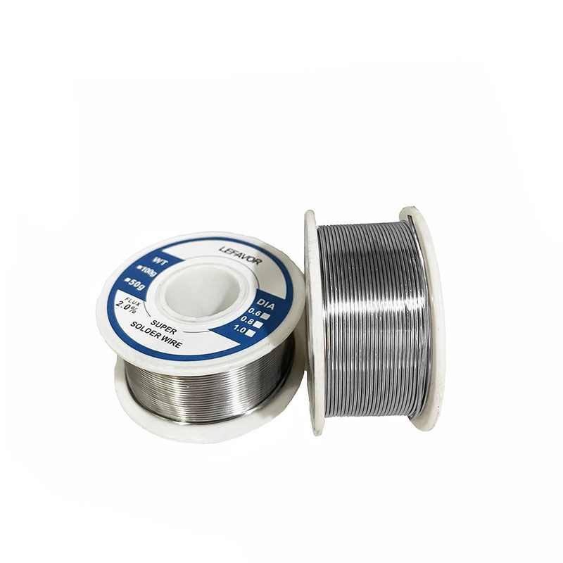 Premium Solder Wire Roll 08mm  10mm Tin Lead Rosin Core Soldering Wire With 20 No Clean Flux 3