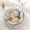 Winter Plush Pet Bed Semi Enclosed Cat Dog Nest With Warm Comforter For AutumnWinter 2