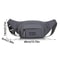 Mens Canvas Fit Waistpack Mobile AntiTheft Sports Running Belt For Outdoor Leisure Travel 1