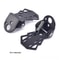 Bike Rear Foot Pedals Set HeavyDuty Cycling Footrests For Passenger Comfort Mounts On Rear Wheel Ax 8