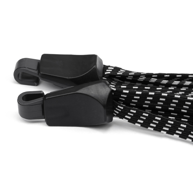 Heavy Duty Bicycle Luggage Ropes Elastic Rubber Straps With Hooks For Mountain Bike Racks Bags 3