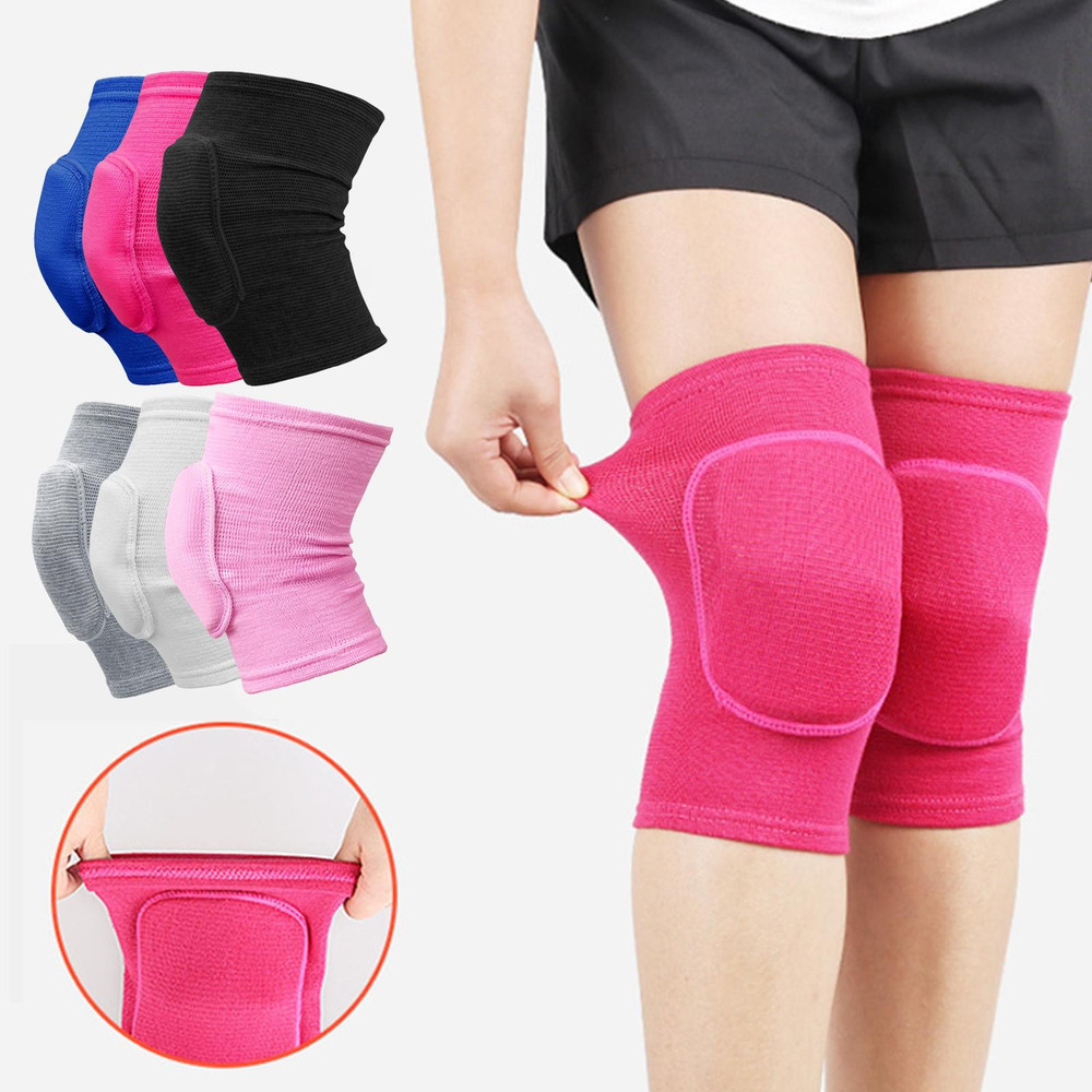 Sports Compression Knee Pads,Thickened Sponge Knee Brace Support for Workout, Dancing & Training,Elastic Knee Protector
