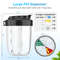 Pill Cup Bottle Organizer Supplement Organizer for Holding 7 Various Vitamins Travel Pill Case Box Straw Container