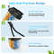 Pill Cup Bottle Organizer Supplement Organizer for Holding 7 Various Vitamins Travel Pill Case Box Straw Container