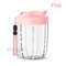 Pill Cup Bottle Organizer Supplement Organizer for Holding 7 Various Vitamins Travel Pill Case Box Straw Container