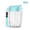Pill Cup Bottle Organizer Supplement Organizer for Holding 7 Various Vitamins Travel Pill Case Box Straw Container