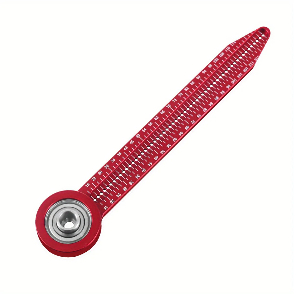 Precision Drawing Measurement Tool,Fixed Point Marker & Adjustable Circular Ruler for Woodworking,Drafting, DIY Projects