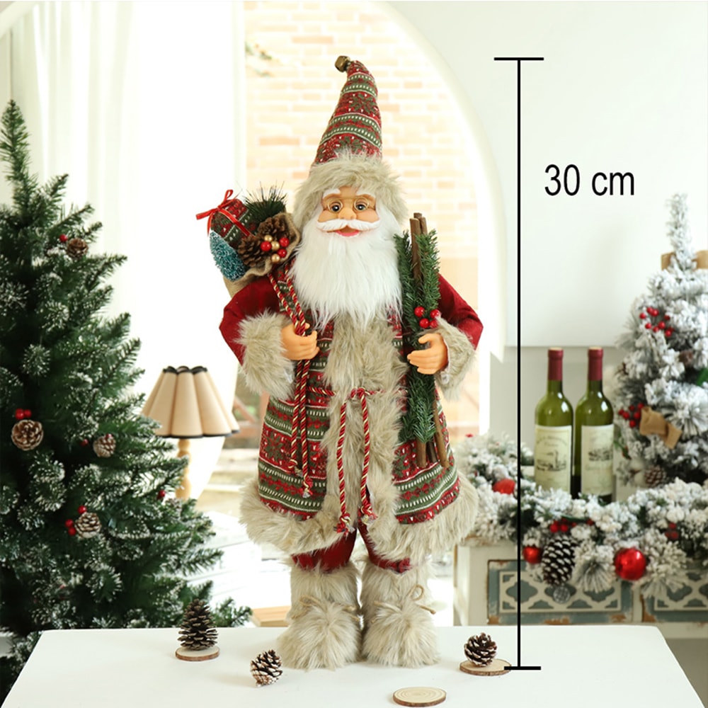 Santa Claus Christmas Decorations, Layout Window Decoration, Holiday Decoration Ornaments