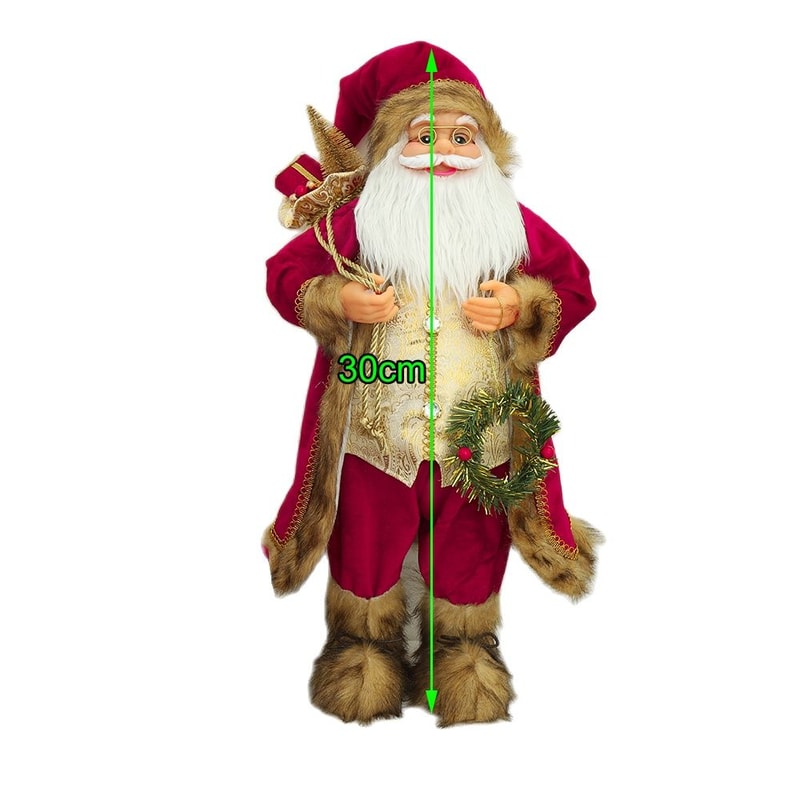 Santa Claus Christmas Decorations, Layout Window Decoration, Holiday Decoration Ornaments