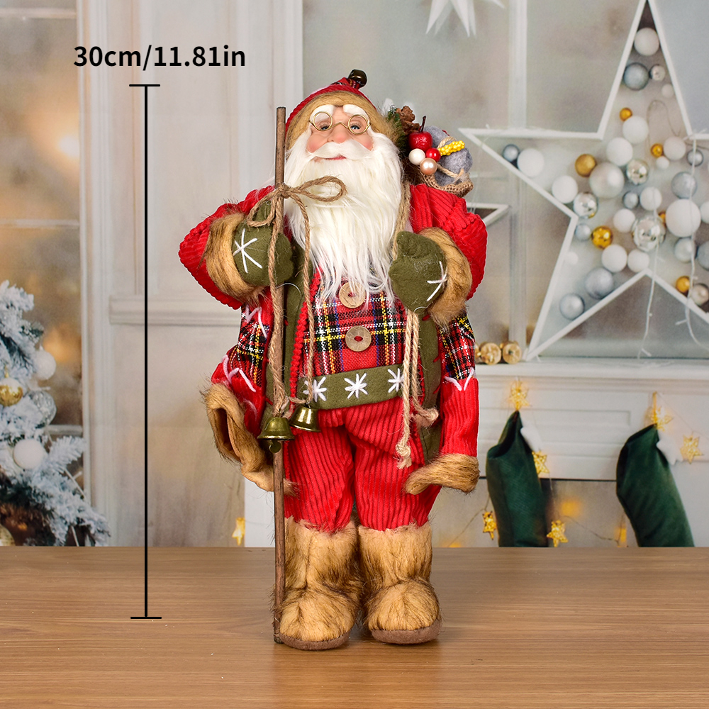 Santa Claus Christmas Decorations, Layout Window Decoration, Holiday Decoration Ornaments