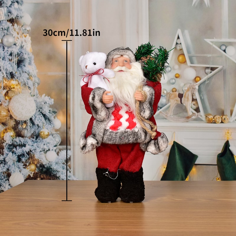 Santa Claus Christmas Decorations, Layout Window Decoration, Holiday Decoration Ornaments