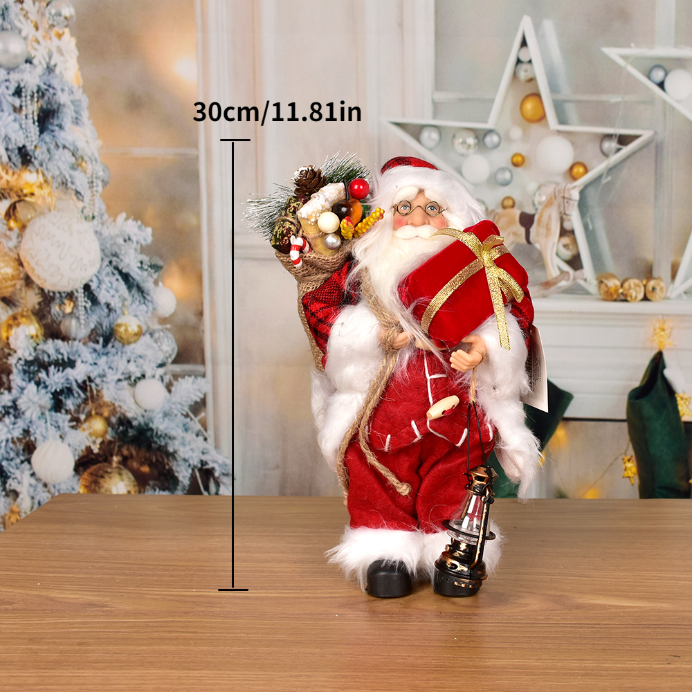 Santa Claus Christmas Decorations, Layout Window Decoration, Holiday Decoration Ornaments