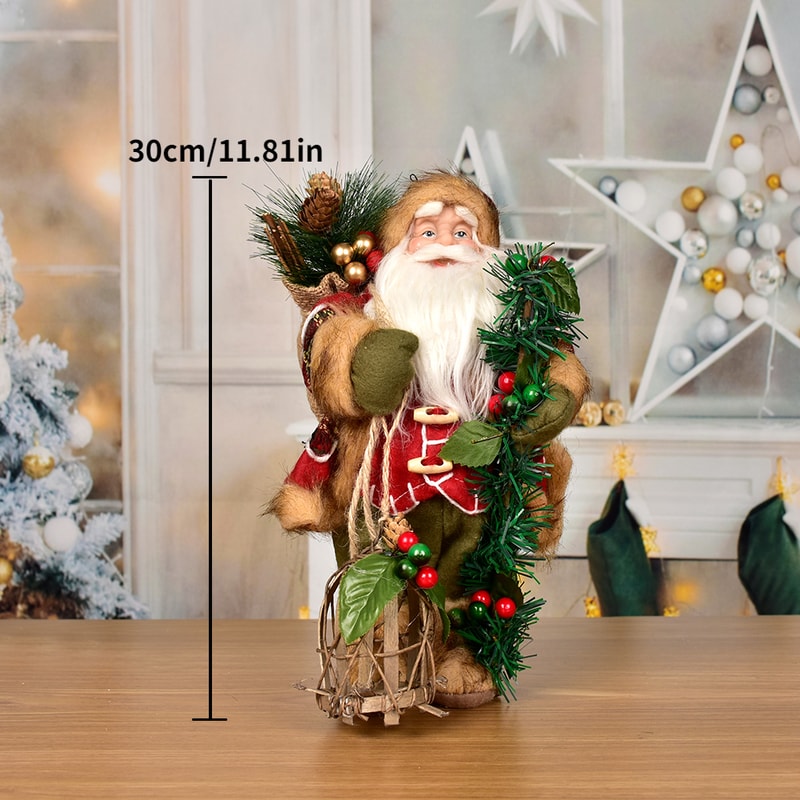 Santa Claus Christmas Decorations, Layout Window Decoration, Holiday Decoration Ornaments
