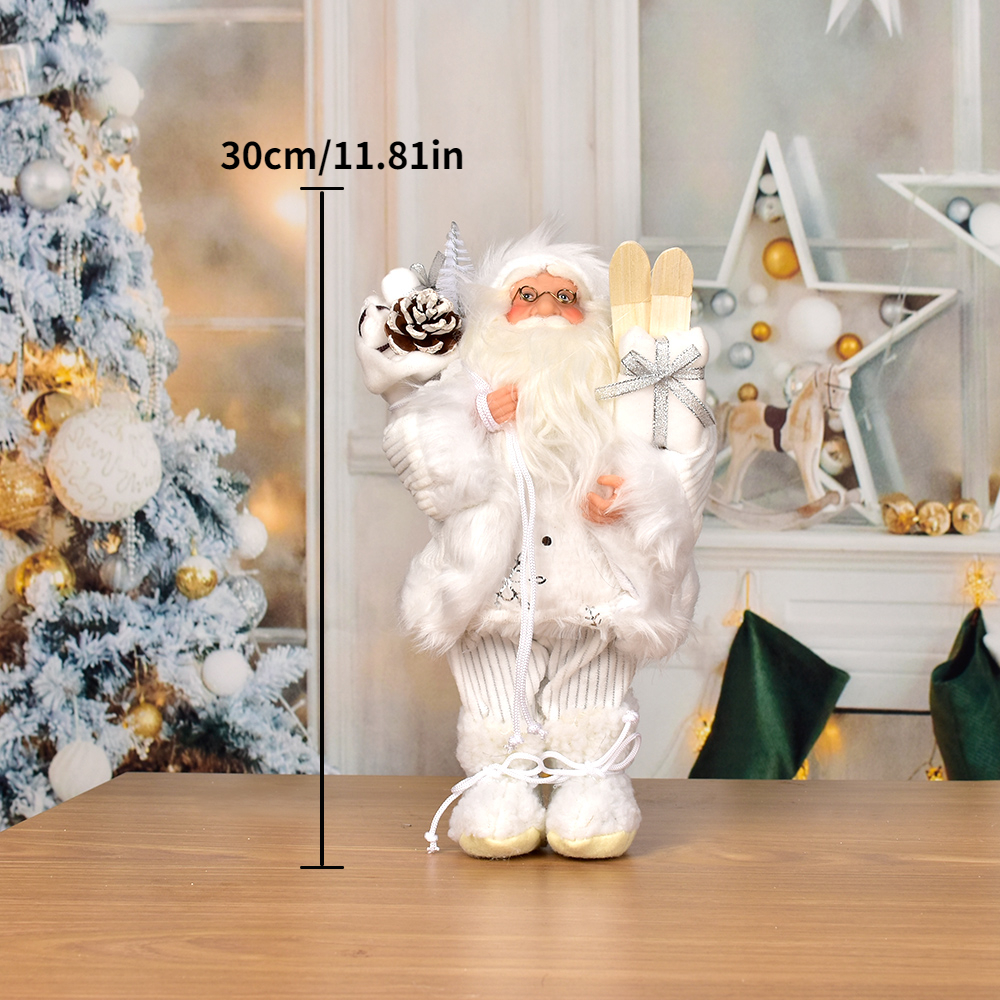 Santa Claus Christmas Decorations, Layout Window Decoration, Holiday Decoration Ornaments