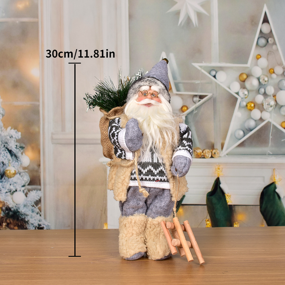 Santa Claus Christmas Decorations, Layout Window Decoration, Holiday Decoration Ornaments