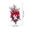 Christmas Wreath Pendant , Home Door Window Stairs Decoration, With or Without Light Atmosphere Garland