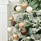 Christmas Tree Decoration Ball Satin Christmas Ball Pendant New Year Decorative Ball Set With Gift 2