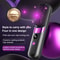 Cordless Hair Straightener Brush Portable Rechargeable Travel Styling Comb With LED Display 2