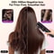 Ionic Hair Straightener Brush with Ceramic Comb Fast Heating Portable Styling Tool
