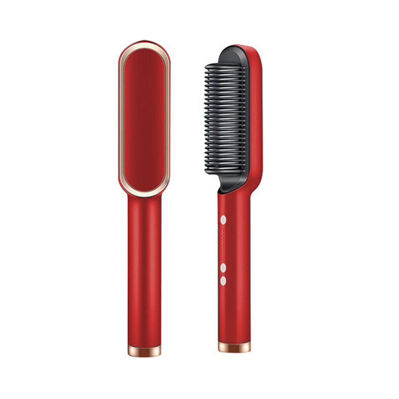 Mini Hair Straightener Brush Comb – Portable hair straightener brush for Fast Styling