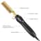 Electric Hot Comb Hair Straightener Brush for Smooth Salon Styling at Home