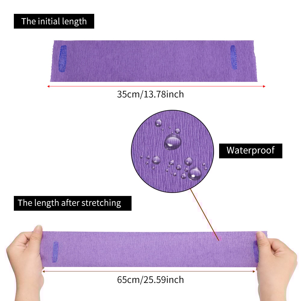 Disposable Hairdressing Neck Strips Roll Barber Neck Paper for Clean Haircuts