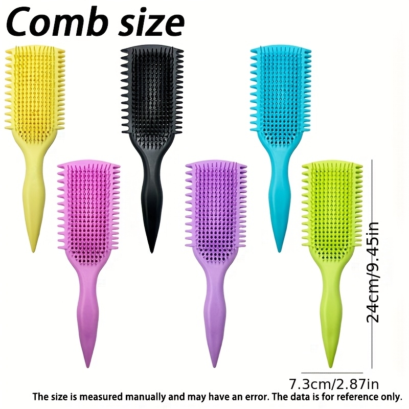 Bouncy Curling Hair Brush Detangling Comb With Scalp Massage For Wet Dry Styling 2