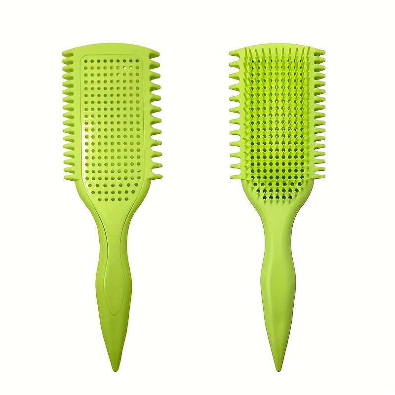 Bouncy Curling Hair Brush Detangling Comb With Scalp Massage For Wet Dry Styling 5