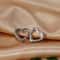 Minimalist Heart Hoop Earrings Stainless Steel Huggie Hoops for Women