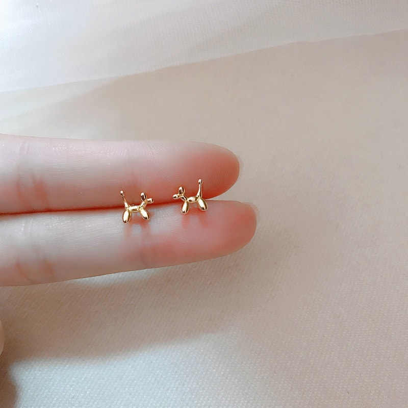 Gold Butterfly Heart Cartilage Stud Earrings For Women Mini Helix Tragus Jewelry 15
