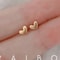 Gold Butterfly Heart Cartilage Stud Earrings For Women Mini Helix Tragus Jewelry 36