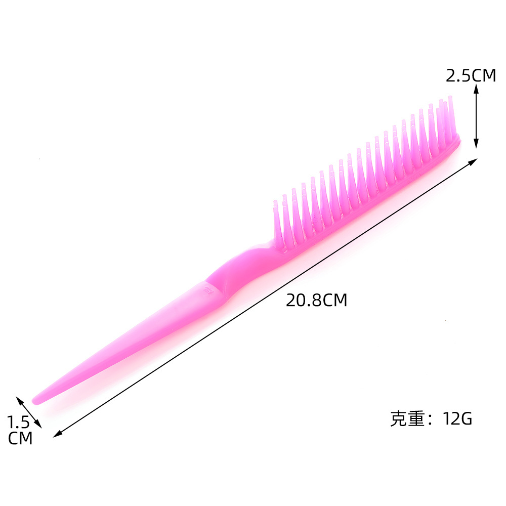 Curly Hair Defining Detangling Comb Anti Static Styling Brush
