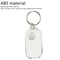 Mini Compass Keychain with Thermometer Portable Survival Compass Keyring for Outdoor Navigation