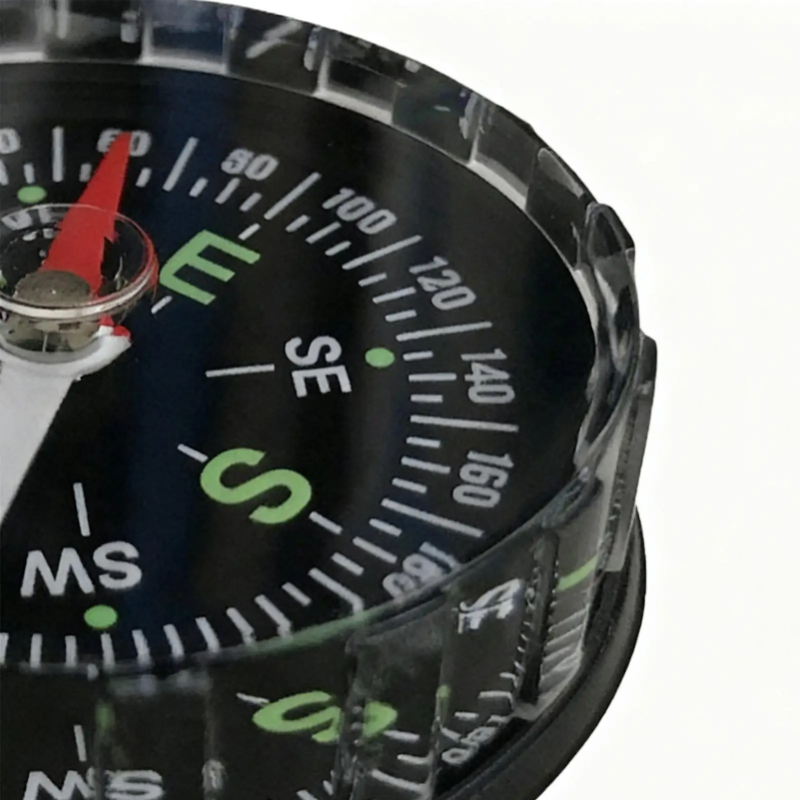 Waterproof Hiking Compass with Sighting Lens for Survival Navigation and Outdoor Adventures